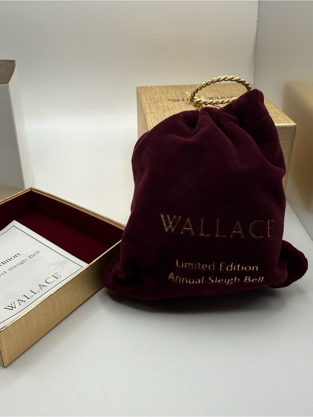 Wallace Silversmiths Silver 2006 Bell Ornament - Picture 10 of 10